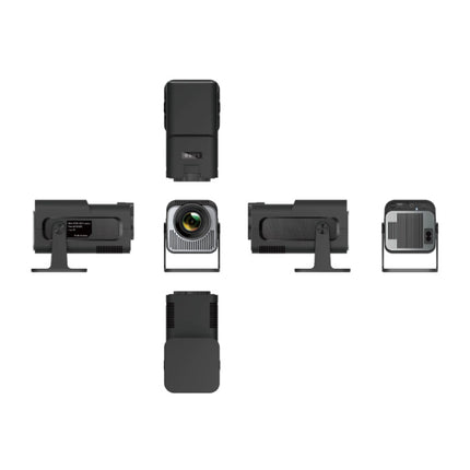 HY320 Mini Projector - 300 ANSI Lumen - Screen Mirroring Beamer Home Media Speler - Zwart
