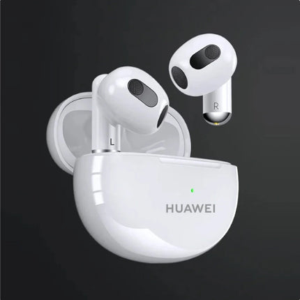 Mini Pro Draadloze Oortjes - Headset Oordopjes HiFi TWS Bluetooth 5.0 Wit