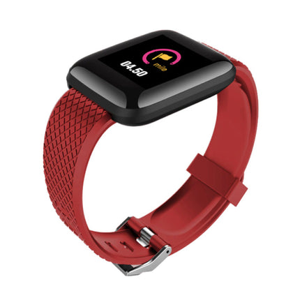 Sports Smartwatch BIONIC D13 Fitness Sport Activity Tracker Smartphone Horloge iOS Android iPhone Samsung Huawei Rood