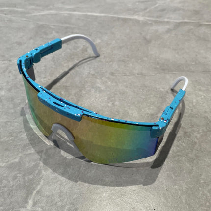 Gepolariseerde Zonnebril - Fiets Ski Sport Bril Shades UV400 Blauw Groen