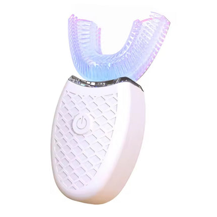 Sonische U-Type Tandenborstel - Elektrisch 360° Siliconen Kop - Wit