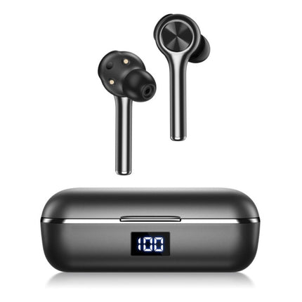 BW-FYE6 Draadloze Oordopjes - TWS Sport Oortjes True Touch Control Oordopjes Bluetooth 5.0 Wireless Buds Earphones Oortelefoon Zwart