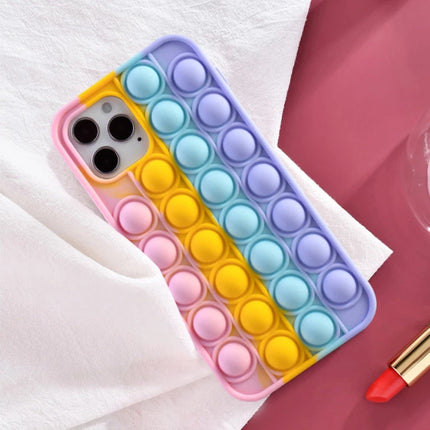 iPhone 6 Plus Pop It Hoesje - Silicone Bubble Toy Case Anti Stress Cover