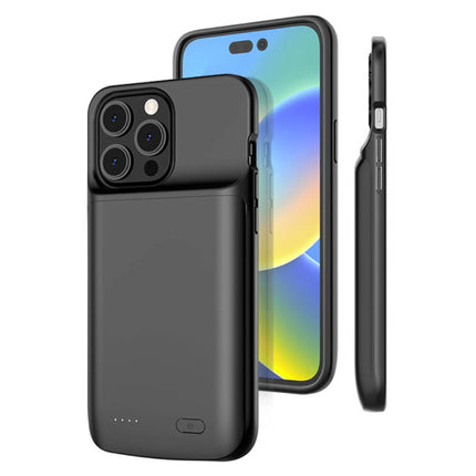 iPhone 13 Mini Powercase 4800mAh - Powerbank Batterij Hoesje Oplader Zwart