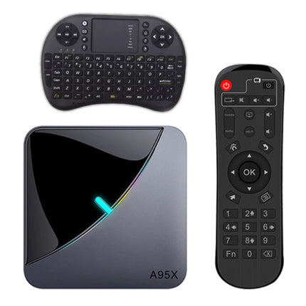 A95X Air 8K TV Box Mediaspeler Android Kodi - 4GB RAM - 64GB Opslagruimte + Draadloos Toetsenbord
