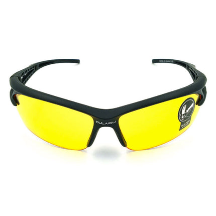 Gepolariseerde Ski Zonnebril - Sport Skibril Shades Zwart Geel