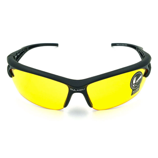 Gepolariseerde Ski Zonnebril - Sport Skibril Shades Zwart Geel