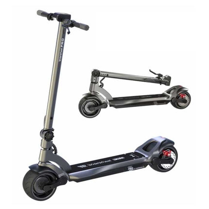 WideWheel Pro Vouwbare Elektrische Scooter - Off-Road Smart E Step Ultralicht - 500W - 45 km/u - 8 inch Brede Wielen - Zwart 