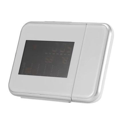 Digitale Wekker met Projectie - Alarm Klok Temperatuur Hygrometer - Wit
