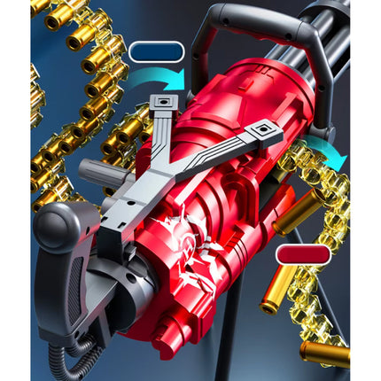 Soft Bullet Geweer - Gatling Gun Model Speelgoed Shell Pistool - Goud