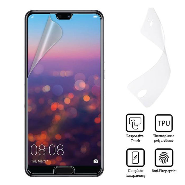 Huawei P20 Screen Protector Soft TPU Foil Folie PET Film