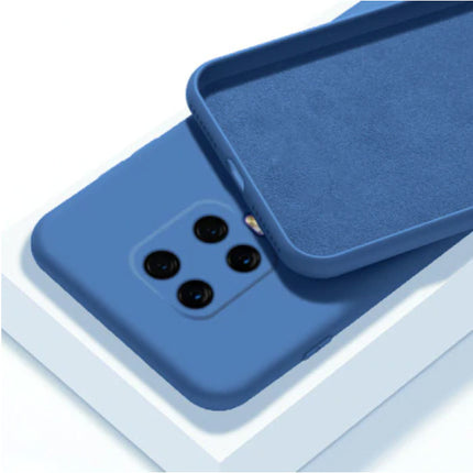 Xiaomi Mi 10 Lite Ultraslim Silicone Hoesje TPU Case Cover Blauw