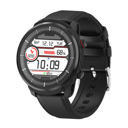 S10 Smartwatch Fitness Sport Activity Tracker Smartphone Horloge iOS Android iPhone Samsung Huawei Zwart Leer