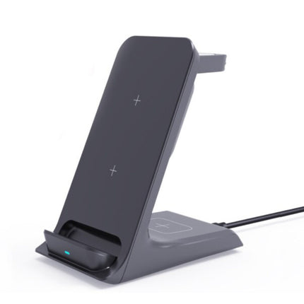 3 in 1 Oplaadstation - Compatibel met Apple iPhone / iWatch / AirPods -  Charging Dock 15W Wireless Pad Zwart