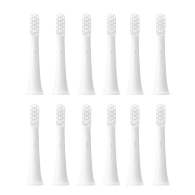 12-Pack Elektrische Tandenborstel Opzetborstel Kopstuk voor Mijia T100 Sonic - Opzetstuk Extra Borstel