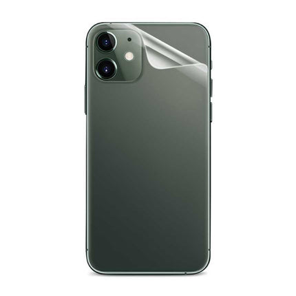 iPhone 11 Pro Max Transparante Achterkant TPU Folie Hydrogel Protector Beschermer Cover Case