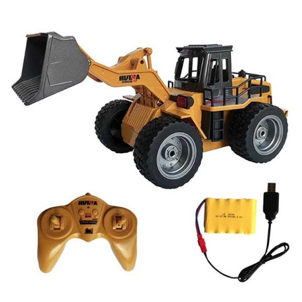 RC Graafmachine Tractor met Afstandsbediening - Bestuurbaar Speelgoed Machine op 1:18 Schaal Radiografisch Metaallegering