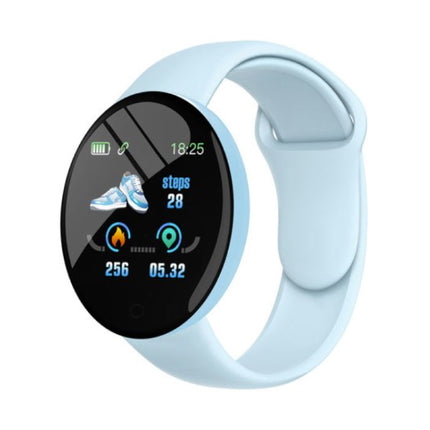 B41 Smartwatch Siliconen Bandje Health Monitor / Activity Tracker Horloge Android iOS Lichtblauw