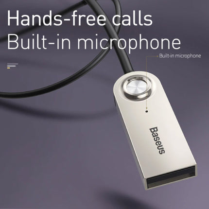 BA01 Bluetooth 5.0 Ontvanger Transmitter AUX Jack 3.5mm - Draadloze Adapter Audio Receiver Streamen Handsfree Bellen + Microfoon