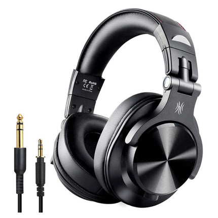 Fusion A70 Studio Bluetooth Koptelefoon met 6.35mm en 3.5mm AUX Aansluiting - Headset met Microfoon DJ Headphones