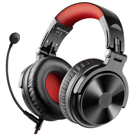 Draadloze Gaming Koptelefoon met Boom Mic - Voor PC/Xbox/PS4/PS5 - Headset Headphones met Microfoon Zwart