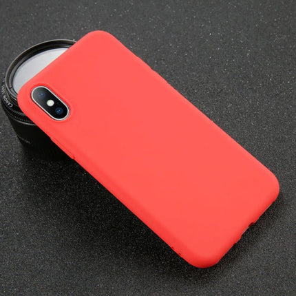 iPhone SE (2016) Ultraslim Silicone Hoesje TPU Case Cover Rood