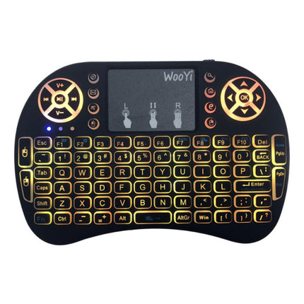 RGB Verlicht Backlit i8 Mini Draadloos QWERTY Toetsenbord 2.4GHz voor Mediaspeler TV Box Android Xbox Playstation