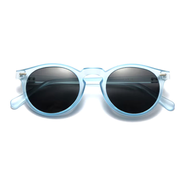 Vintage Zonnebril voor Dames - UV400 Gepolariseerde Bril Shades Brillen - Blauw