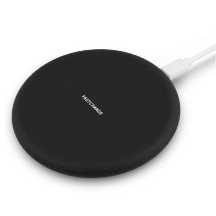 Y001 Qi Universele Draadloze Oplader 9V - 1.67A Wireless Charging Pad Zwart