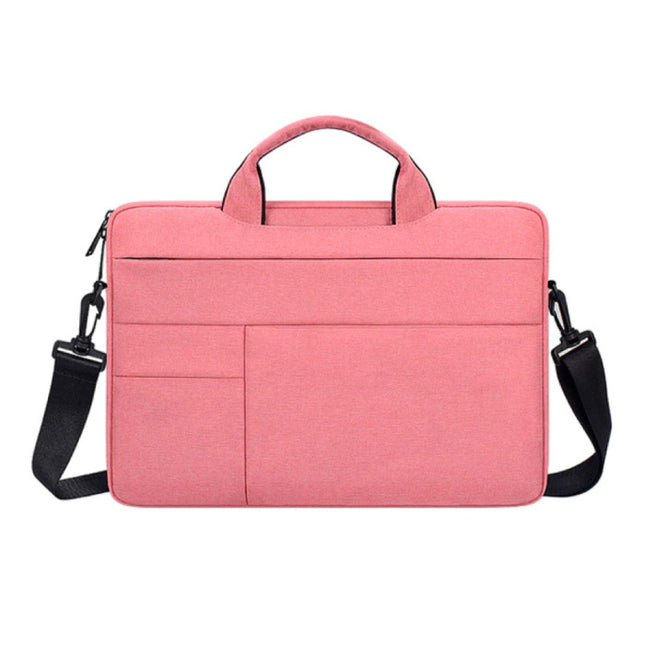 Draagtas met Riem voor Macbook Air Pro - 14 inch - Laptop Sleeve Case Cover Roze