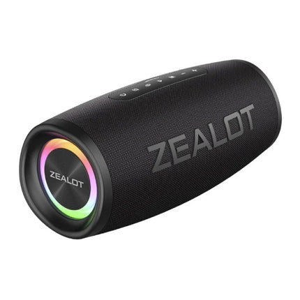 S56 Bluetooth 5.2 RGB Soundbox - 8000mAh Batterij - 3D HiFi Draadloze Luidspreker - Zwart