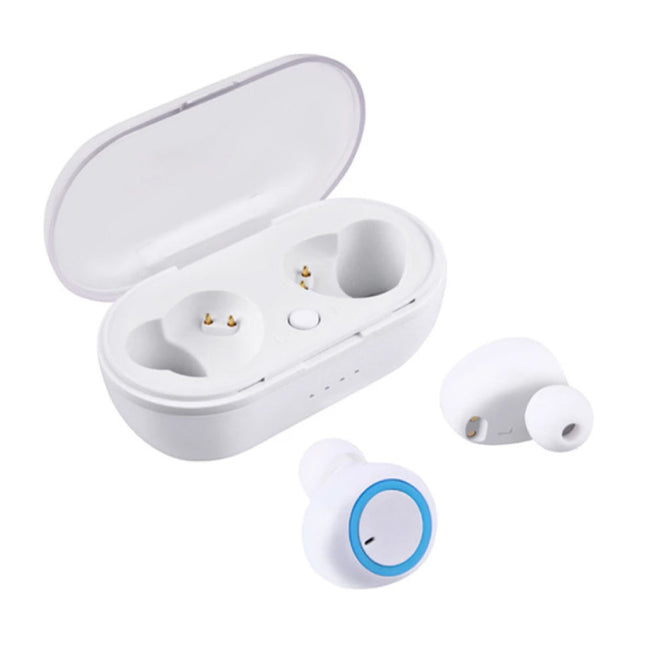 A2 Draadloze Oortjes - Touch Control Oordopjes TWS Bluetooth 5.0 Earphones Earbuds Oortelefoon Wit