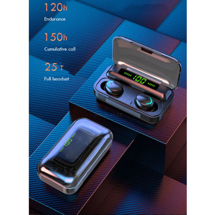 IPX7 TWS Draadloze Smart Touch Control Oortjes 2200mAh Bluetooth 5.0 Ear  Wireless Buds Earphones Earbuds Oortelefoon Wit