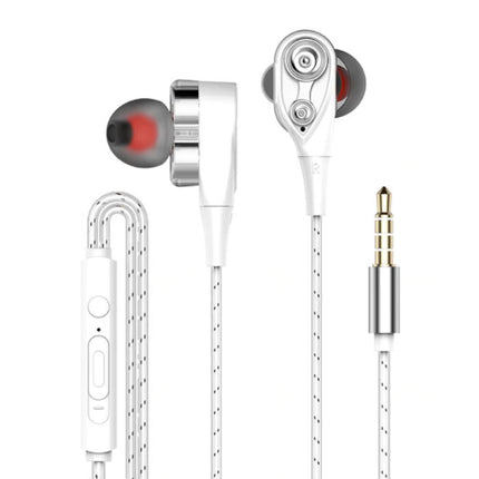 Z2 Wired Earphones Oortjes Ecouteur met Microfoon Oortelefoon Wit