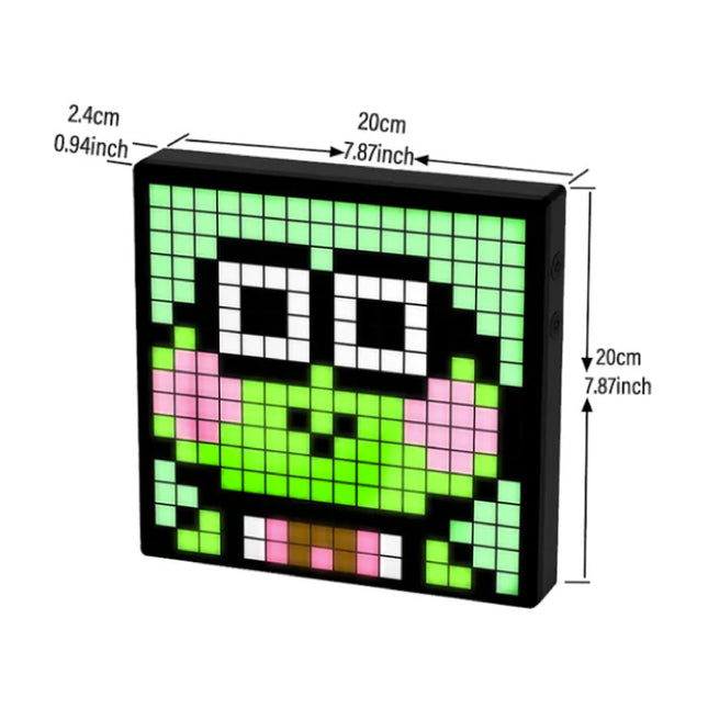 16x16 LED Pixel Display - Aanpasbaar Programmeerbaar RGB Licht Scherm
