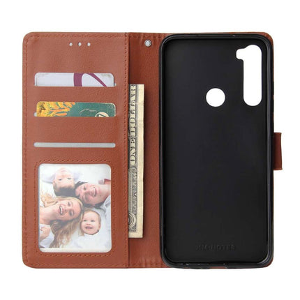 Xiaomi Redmi Note 4X Leren Flip Case Portefeuille - PU Leer Wallet Cover Cas Hoesje Bruin