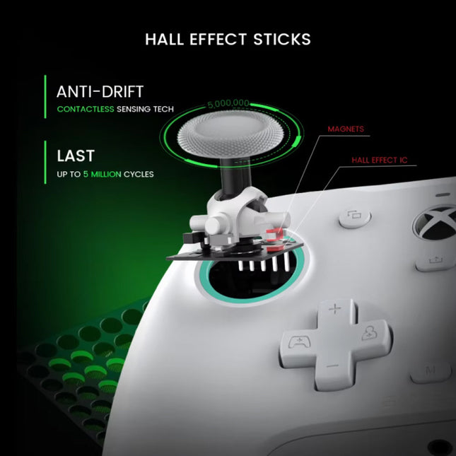 G7 SE Gaming Controller voor Xbox - Gamepad Bedraad met Vibratie - Xbox Series X/S, Xbox One - Wit