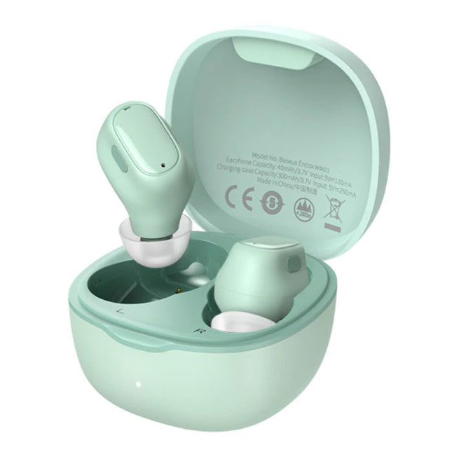 Encok WM01 Draadloze Oortjes - Touch Control Oordopjes TWS Bluetooth 5.0 Earphones Earbuds Oortelefoon Groen
