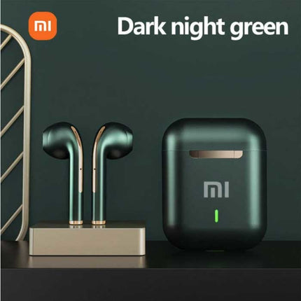 J18 Draadloze Oortjes - True Touch Control TWS Oordopjes Bluetooth 5.0  Wireless Ear Buds Earphones Oortelefoon Groen