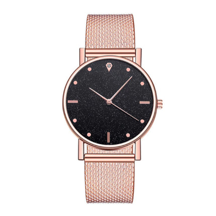 Horloge Kwarts Dames - Luxe Anoloog Uurwerk voor Vrouwen
