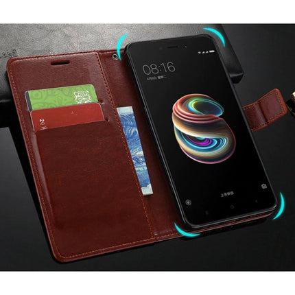 Xiaomi Mi 9 Leren Flip Case Portefeuille - PU Leer Wallet Cover Cas Hoesje Zwart
