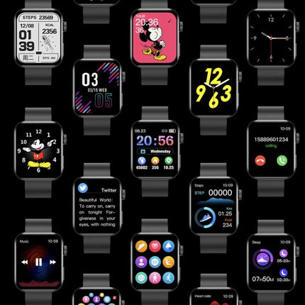 Smartwatch Smartband Smartphone Fitness Sport Activity Tracker Horloge IP67 iOS iPhone Android Siliconen Bandje Roze