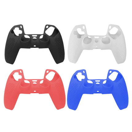 Antislip Hoes / Skin voor PlayStation 5 Controller - Grip Cover PS5 - Zwart
