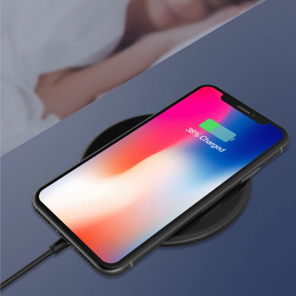 15W Qi Universele Draadloze Oplader Wireless Charging Pad Rood