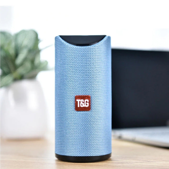 TG-113 Draadloze Soundbar Luidspreker Wireless Bluetooth 4.2 Speaker Box Blauw