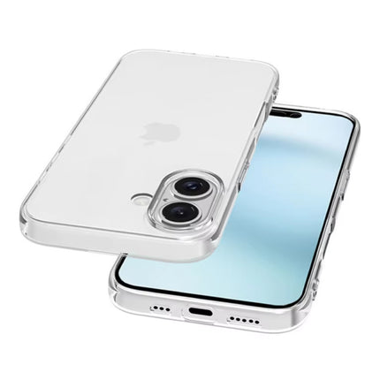 iPhone 16 Pro Transparant Hoesje - Flexibel Silicoon Case Cover Hydrogel Helder 