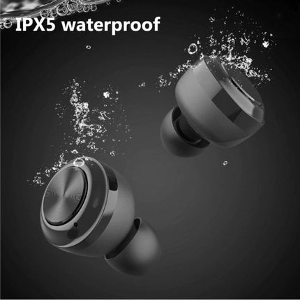 A6 Draadloze Oortjes - True Touch Control TWS Oordopjes Bluetooth 5.0  Wireless Ear Buds Earphones Oortelefoon Zwart