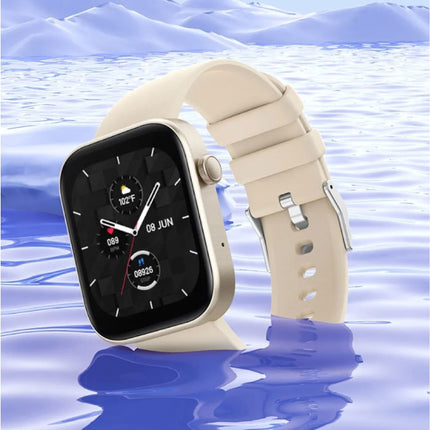 P71 Smartwatch - Siliconen Bandje - Fitness Sport Activity Tracker Horloge Paars