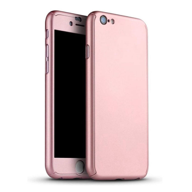 iPhone 6S 360°  Full Cover - Full Body Case Hoesje + Screenprotector Roze