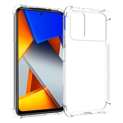 Xiaomi Poco M4 Pro Transparant Bumper Hoesje - Clear Case Cover Silicone TPU Anti-Shock 